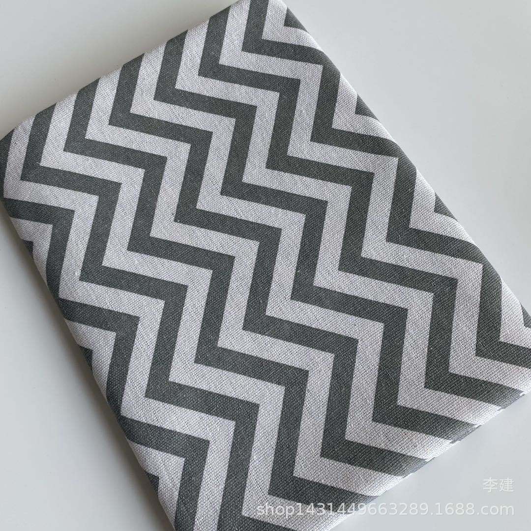 Jianxiang Textile Factory supplies linen printed Nordic-style tablecloths, cushions, aprons and storage bags, which can be made into PE film pic 59