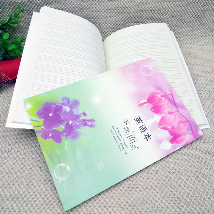 C1213 32k English notebook, two-yuan store stationery, Yiwu 2-yuan store supply pic 6