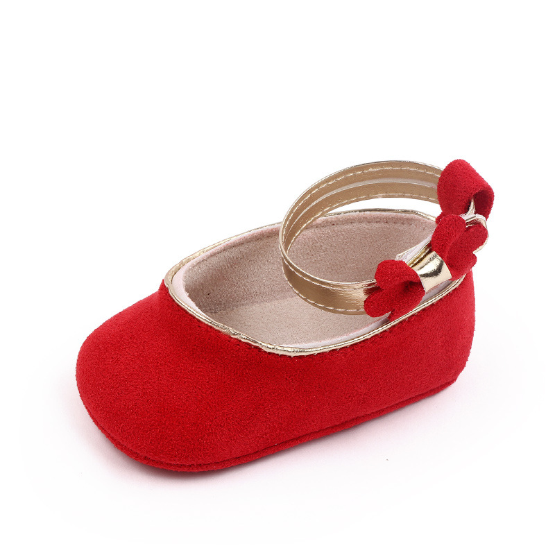 0-1 New anti-slip baby shoes, Princess shoes, soft-soled baby shoes, anti-drop walking shoes, baby shoes M22-12 pic 7