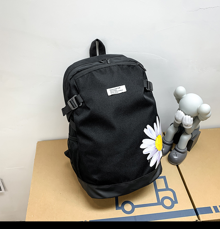 2021 Korean version fashionable couple style cartoon print cool backpack, large-capacity trendy schoolbag for junior and senior high school students pic 54