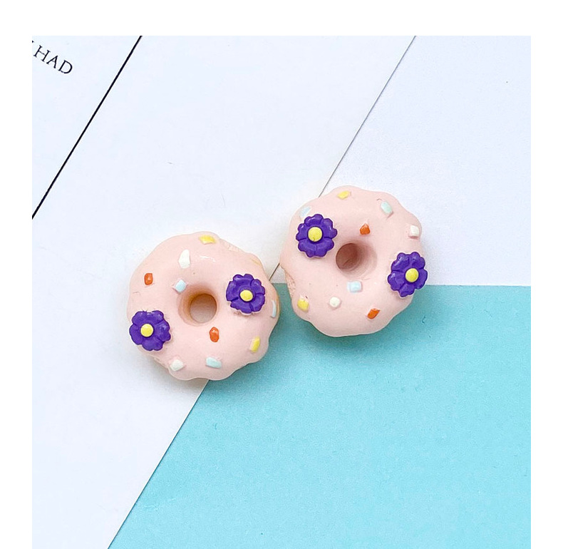Pastoral style doughnuts, sweet and creative diy accessories, resin parts, homemade cream glue phone case materials wholesale pic 24