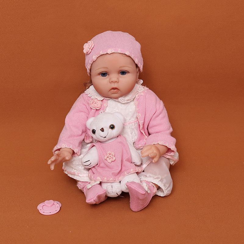 50厘米硅胶超软Q弹宝宝 仿真婴儿重生娃娃 新生儿模特跨镜出口详情21