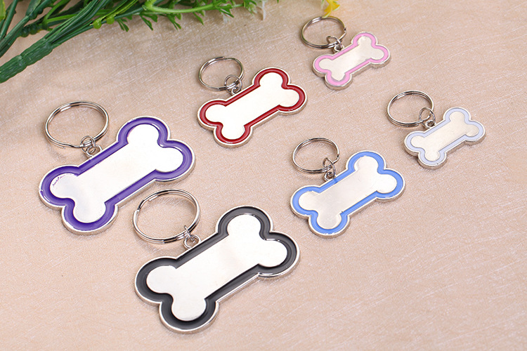 Pet supplies, pet supplies, direct sales of pet supplies, dog identity tags, zinc dog tags, bone metal pet tags, anti-loss dog identity tags, hanging tags pic 10