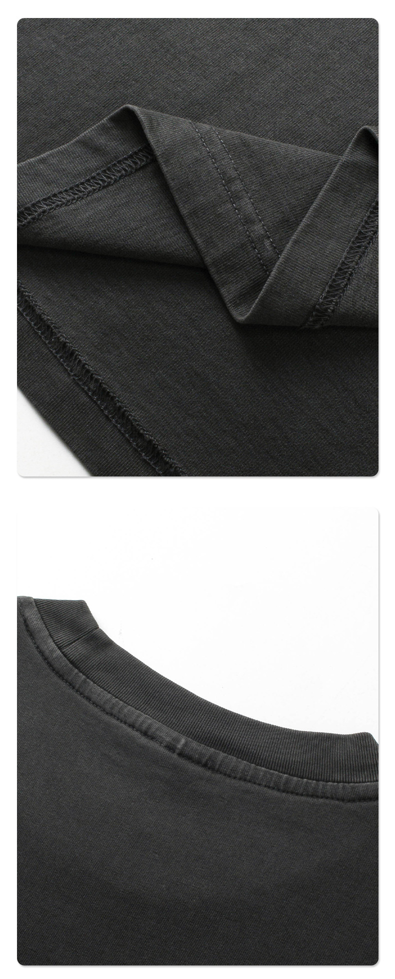 ARTIE男装|重磅250G复古水洗做旧短袖t恤男 宽松纯棉男士潮牌t恤详情82