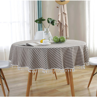 American country-style handcrafted crochet tassel tablecloth with geometric rhombus-shaped hollowed-out decorative fabric as a shooting prop pic 10