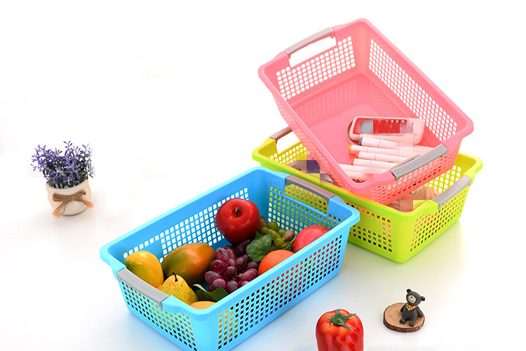 Desktop storage baskets, cosmetics and snacks storage wholesale, kindergarten storage baskets, toy storage baskets pic 7