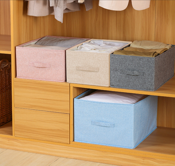 Clothing storage box, folding storage box pic 2