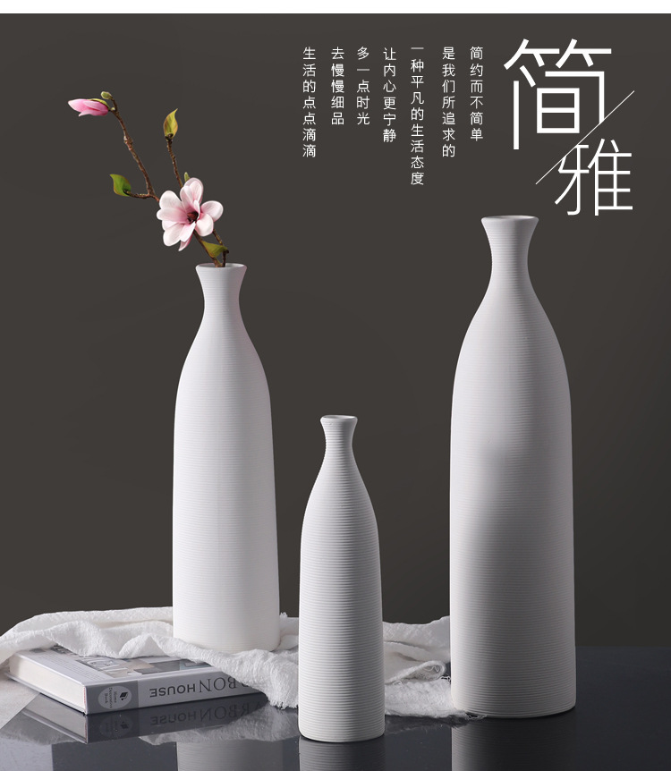 chinagoods vase ornaments, ceramic, Nordic creative, European style living room TV cabinet, simple and individual, colorful hydroponic flower vases pic 2