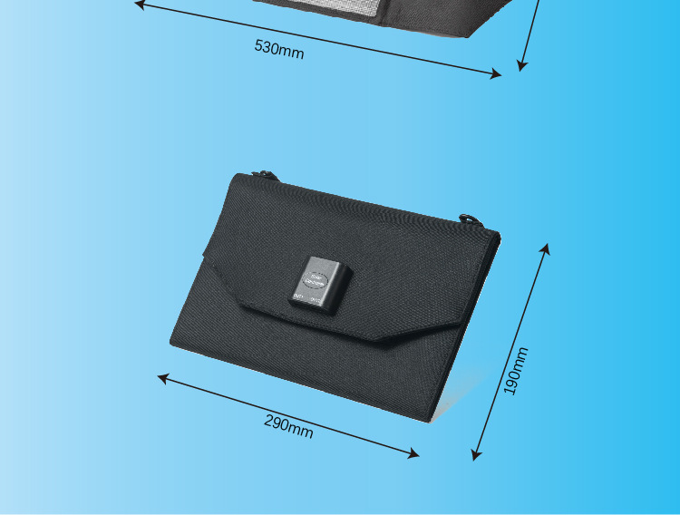 30W solar charger portable and easy to carry, dual usb output foldable power bank manufacturer wholesale stock pic 16