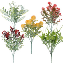 Amazon set of simulation succulent three-piece set with PVC box home decoration simulation plant potted plant gift pic 10