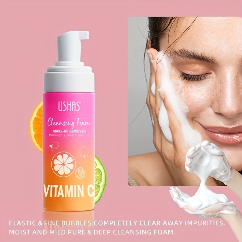USHAS跨境现货热销洁面泡泡清洁面部HA261温和洗面奶详情6