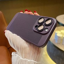 With lens film, suitable for iPhone16ProMAX phone case, electroplated soft shell, Apple 16E transparent full package, shockproof pic 13