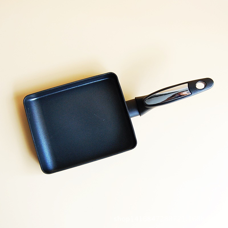 The new tamagoyaki frying pan of the LOVE COOKING brand is non-stick and smoke-free. It features a square design, multi-functional wok and fryer, and is portable outdoors pic 9