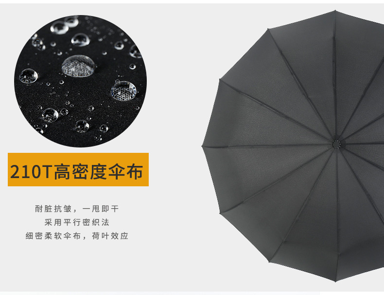 雨伞定制批发全自动三折防晒晴雨伞高级感折叠大号商务礼品广告伞详情17