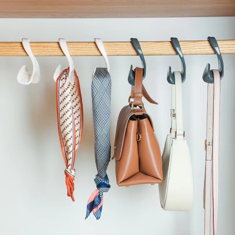 Bag hooks, clothes hangers, wardrobes, schoolbag hooks, handbags, hats, scarves, storage racks, storage items, arched hanging racks, hooks pic 3