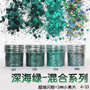 金葱粉闪光粉 美甲饰品 亮片渐变套装镭射指甲油胶彩妆滴胶史莱姆详情34