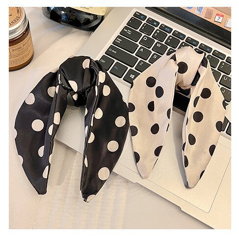 玫瑰的故事刘亦菲黄亦玫同款波点抓夹女高级感后脑勺马尾半扎发夹详情3