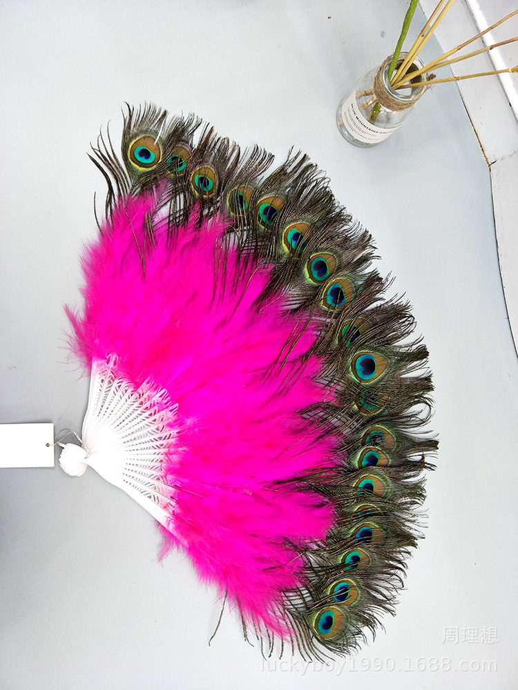 25-30cm peacock feather home decoration items, DIY handcrafted earrings, accessories, props, flower arrangement decorations, peacock feathers pic 18