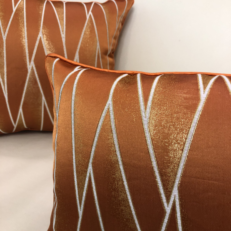 厂地货源样板房简约现代抱枕 线条风靠枕套 跨境ebay亚马逊靠垫套详情15