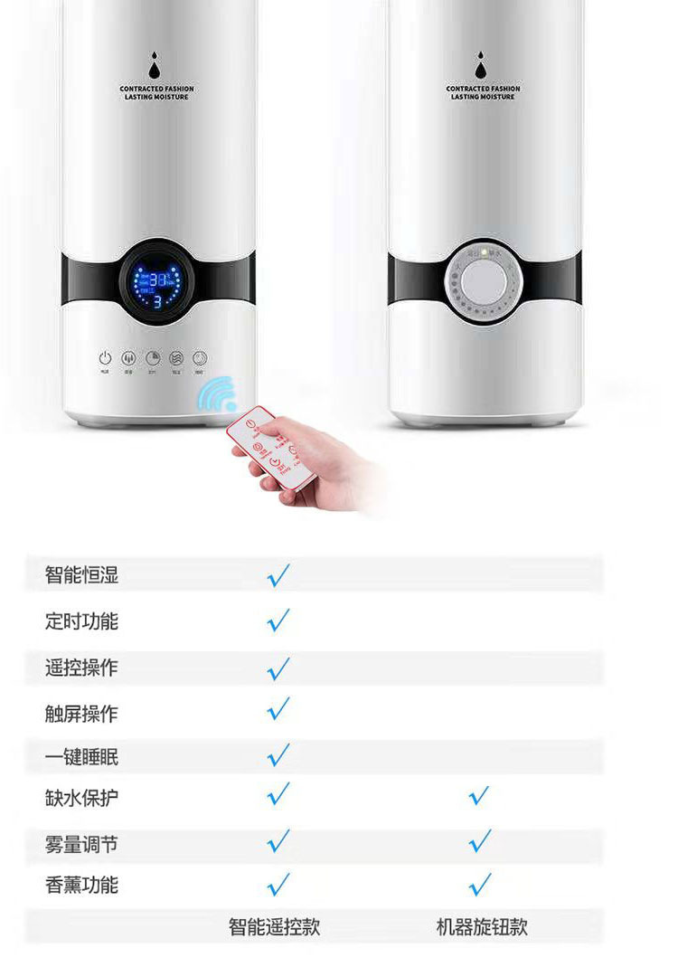桌面款空气加湿器家用静音卧室孕妇婴儿香薰加湿机超声波大雾量详情18