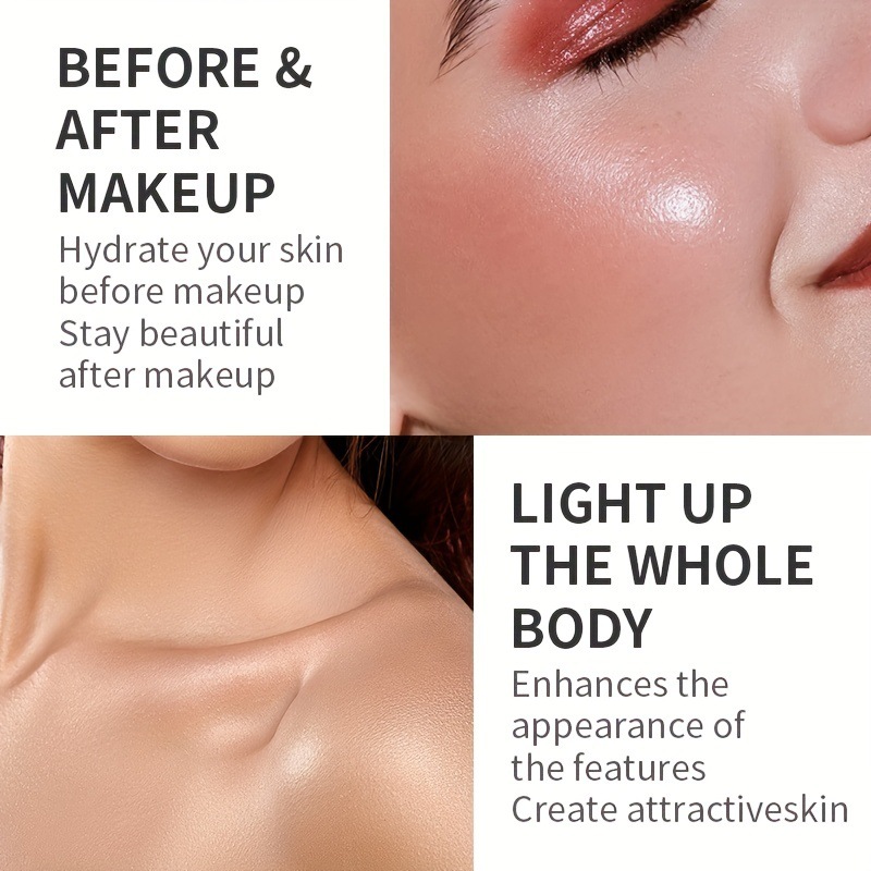 USHAS Cross-border Amazon bestseller Sulfur Light Brightening Makeup Setting Spray Brightening Moisturizing Liquid Contouring pic 6