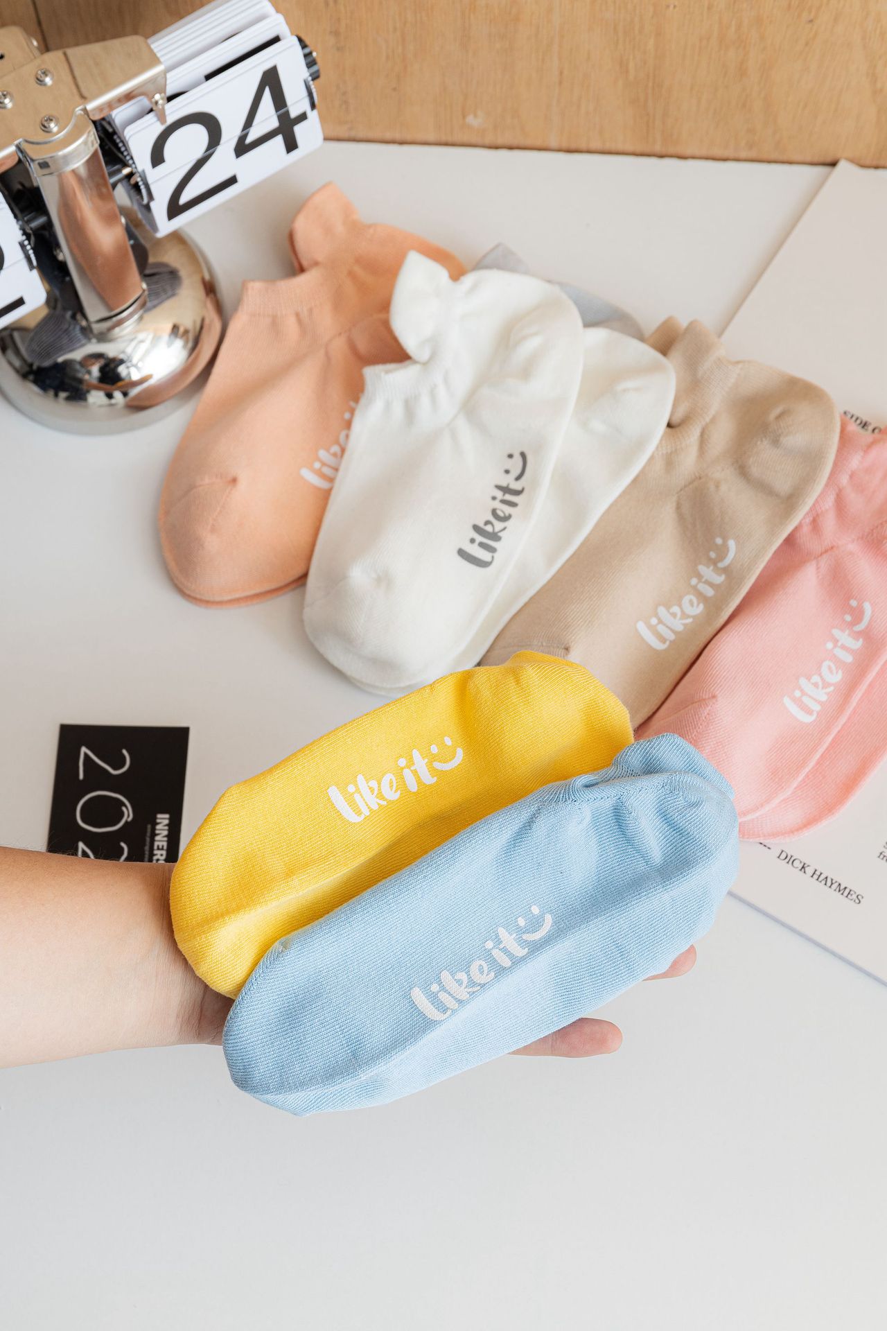 袜子女夏季船袜纯棉不掉跟隐形袜日系百搭可爱学院风浅口低帮短袜详情19