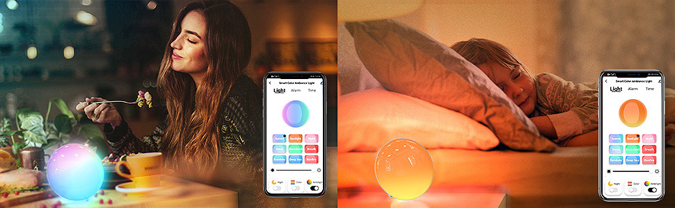 ZN Graffiti WIFI Smart Ceiling Light Alexa Google Ultra-Thin and Simple Bluetooth RGBCW Seven-color Bedroom Light pic 8