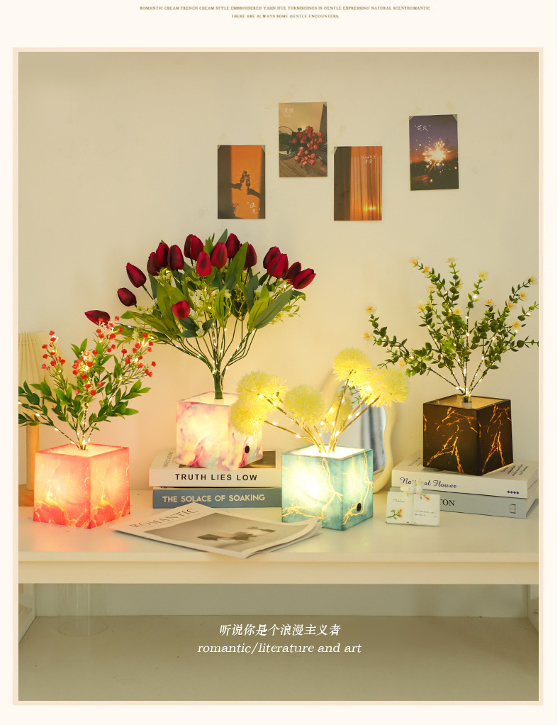 跨境新款圣诞节装饰造型小夜灯装饰露营灯氛围灯树灯仿真花灯礼物新款圣诞节装饰造型小夜灯装饰露营灯氛围灯树灯仿真花灯礼物详情9