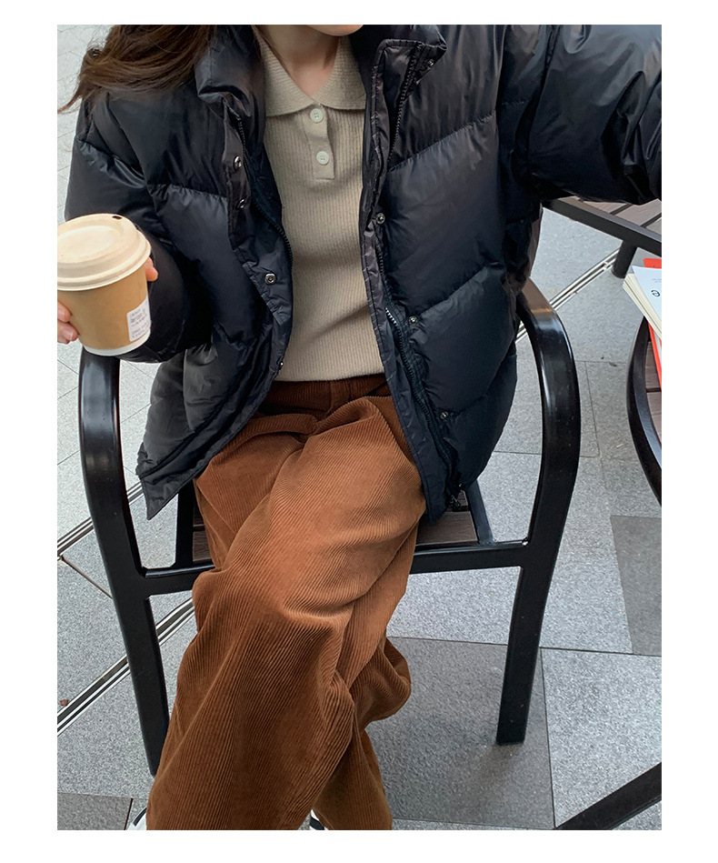 TG90% White duck down thickened down jacket for Women 2021 Winter New stand-up Collar Coat 15580(same style as 13519) pic 56