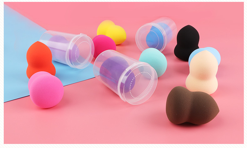 Beauty egg dry and wet dual-purpose makeup egg, gourd water drop diagonal cut powder puff, makeup puff pic 16