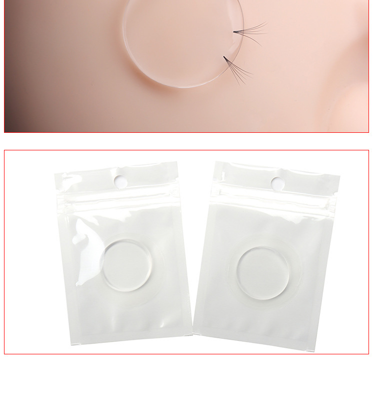 One-second blooming eyelash flower retention rubber pad, quick hair removal, convenient planting flower retention silicone pad, special for eyelash extension pic 11
