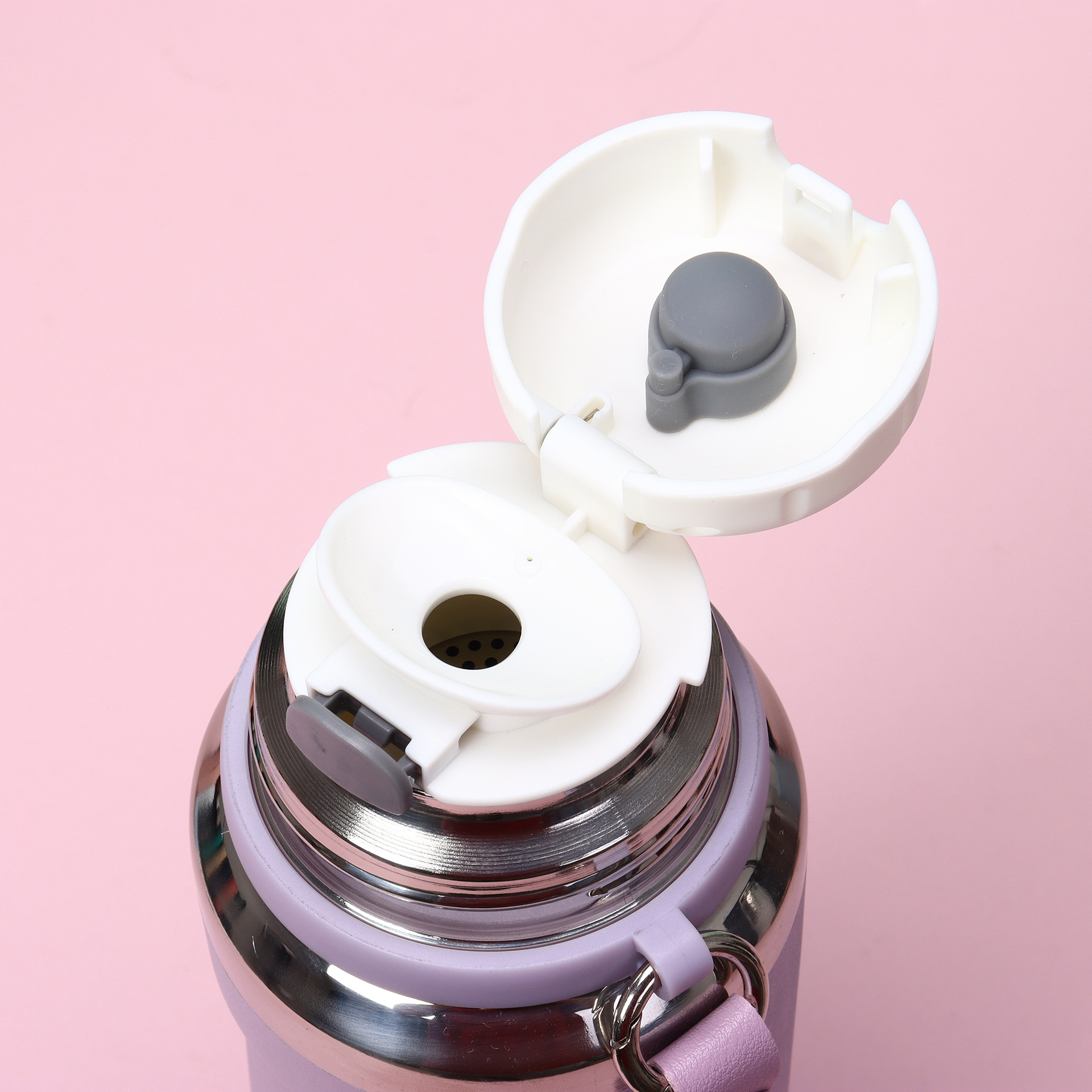 新款真空316不锈钢保温杯户外便携弹跳运动水壶登山旅游壶批发详情8