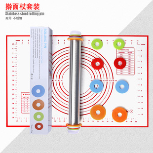 亚马逊 玻璃纤维不粘耐高温bbq烧烤垫套装 黑色铜色户外特氟龙垫详情33
