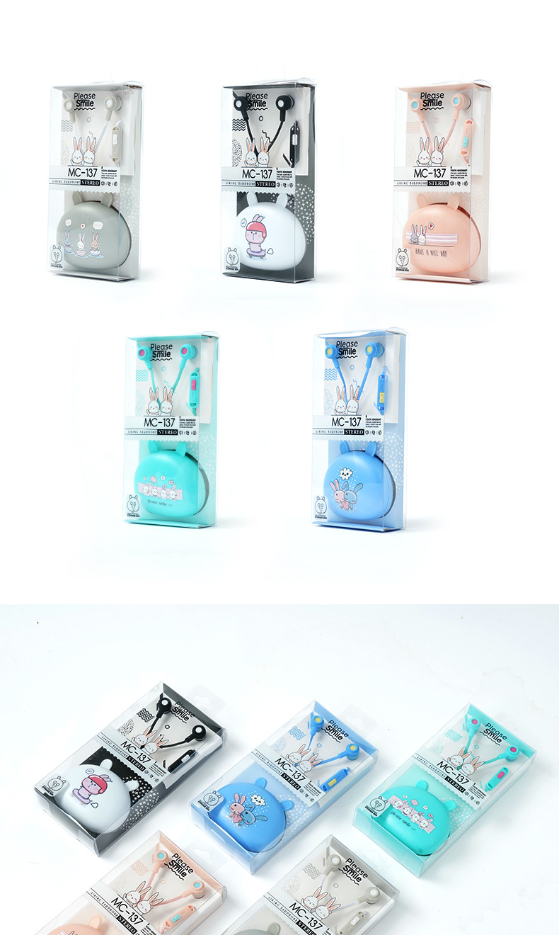 【 Gift Storage Box 】 Manufacturer wholesale wired in-ear headphones suitable for universal headphone cables of vivo and OPPO mobile phones pic 12