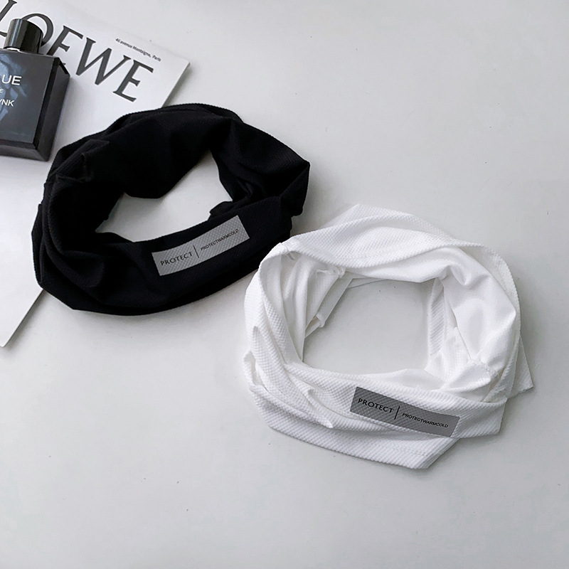 Ice silk headscarf, reflective casual cycling sun protection mask, sports outdoor fishing hair band neck cover pic 7
