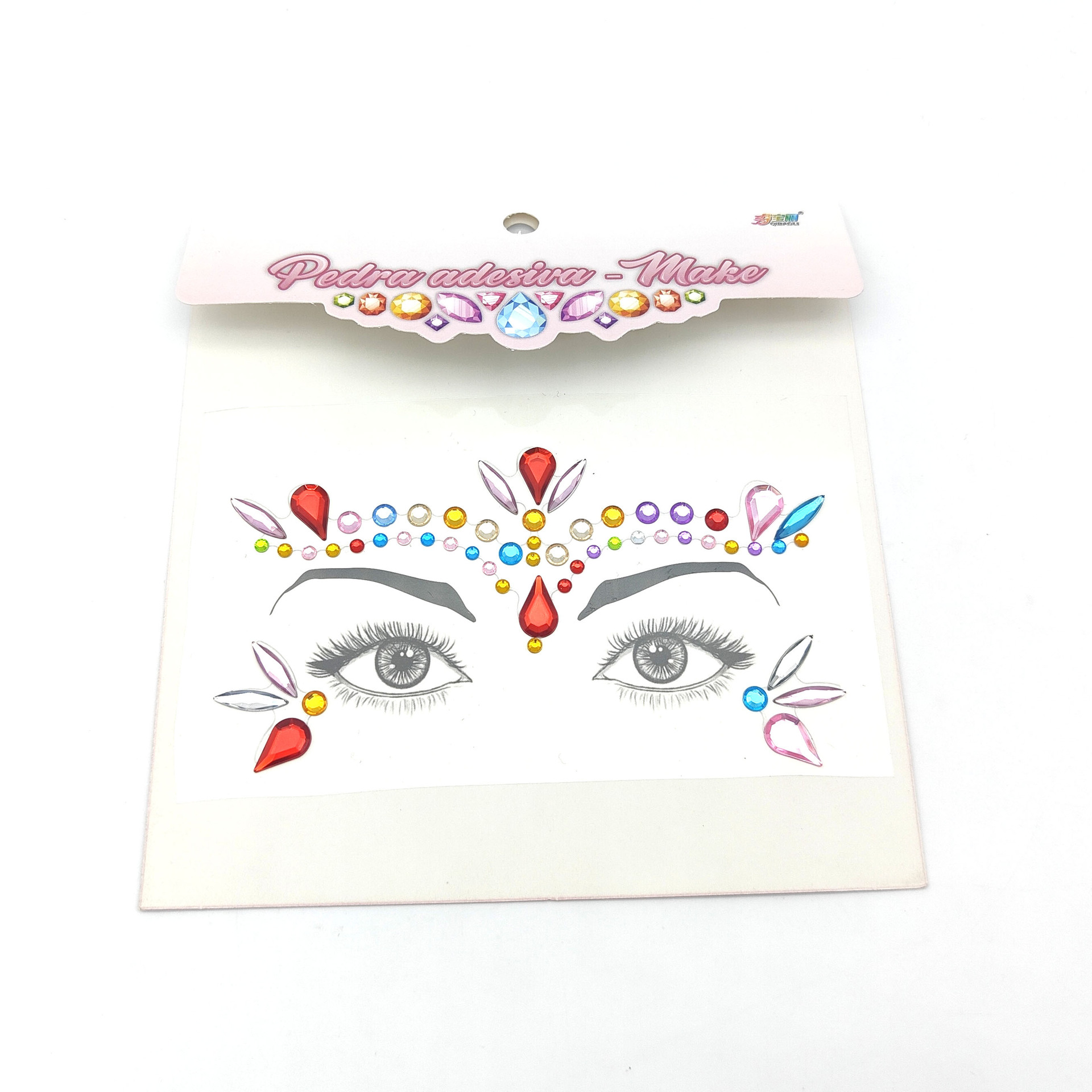 New face stickers, eye stickers, diamond makeup balls, Halloween decorative stickers, diamond eyebrow stickers, personalized stage makeup stickers pic 28