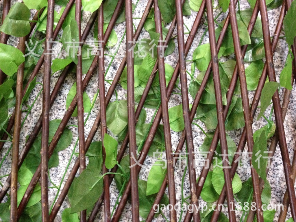 Artificial fence guardrail net, artificial grass fence net, artificial plant leaf fence, artificial rattan fence, artificial flower, artificial lawn, artificial tree, artificial rattan, artificial flower, artificial green pic 6