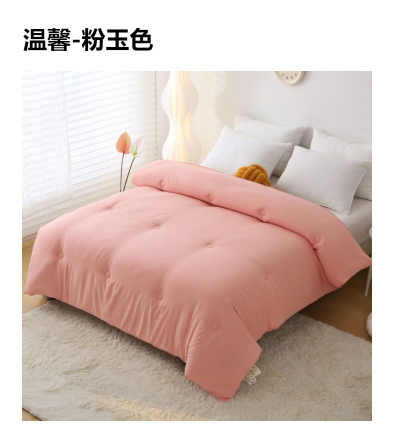 A类原棉大豆纤维被春秋被加厚冬被学生被芯四季棉被空调礼品被子详情14