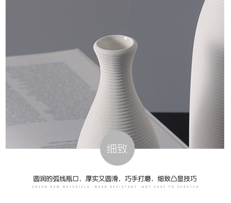 chinagoods vase ornaments, ceramic, Nordic creative, European style living room TV cabinet, simple and individual, colorful hydroponic flower vases pic 10