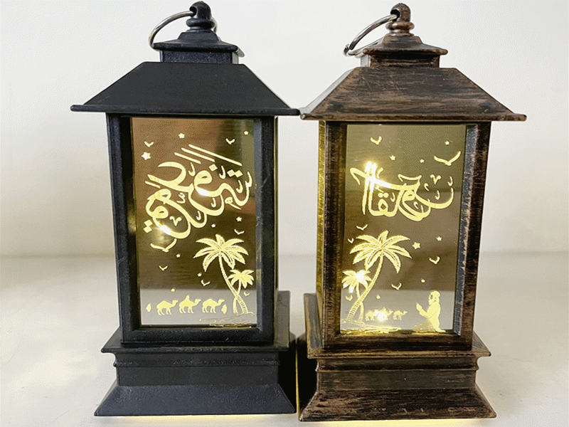 New Eid al-Fitr and Ramadan lanterns, festival decorations, laser LED string lights, handicrafts, ornaments and furniture pic 2