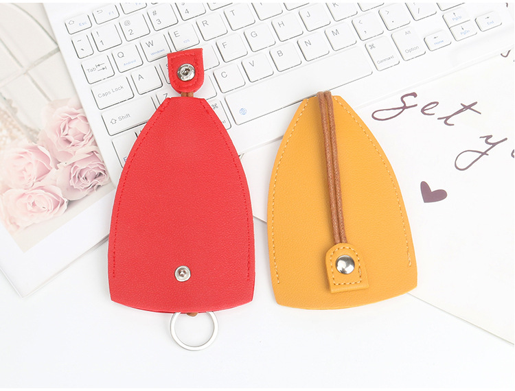时尚创意抽拉式卡通可爱个性女士汽车钥匙包收纳大众奔驰小巧迷你详情6