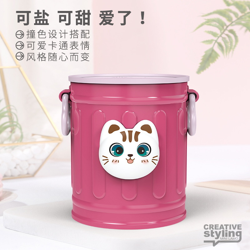 New student kindergarten cute cat pen holder desk lamp with 3 Settings, dormitory birthday gift pic 2