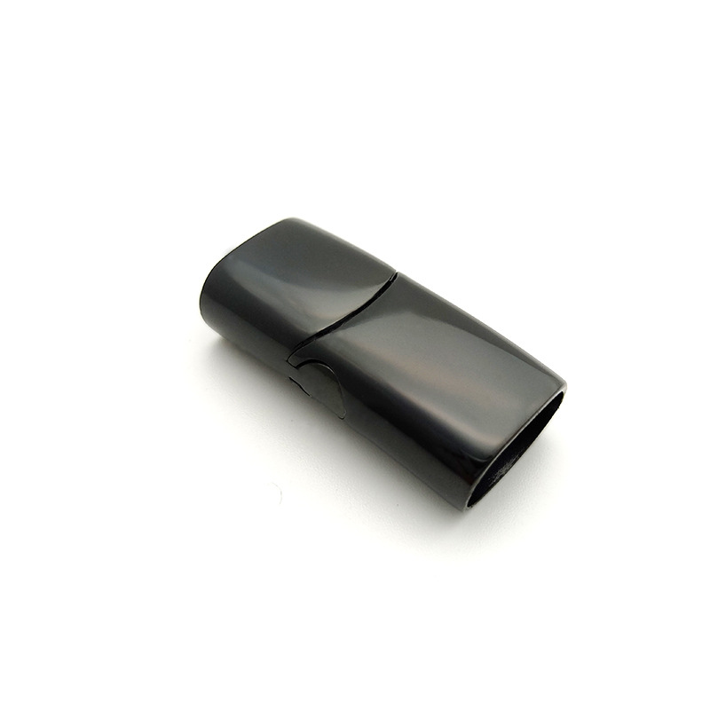 Available 316 stainless steel bracelet, magnetic buckle, leather rope connection buckle, DIY side bracelet buckle, handcrafted jewelry accessories pic 10