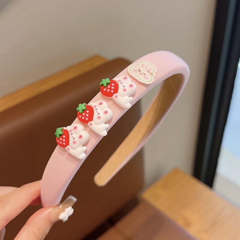 韩国儿童发箍甜美小女孩碎发卡头饰女童卡通头箍防滑不勒头发饰品详情7