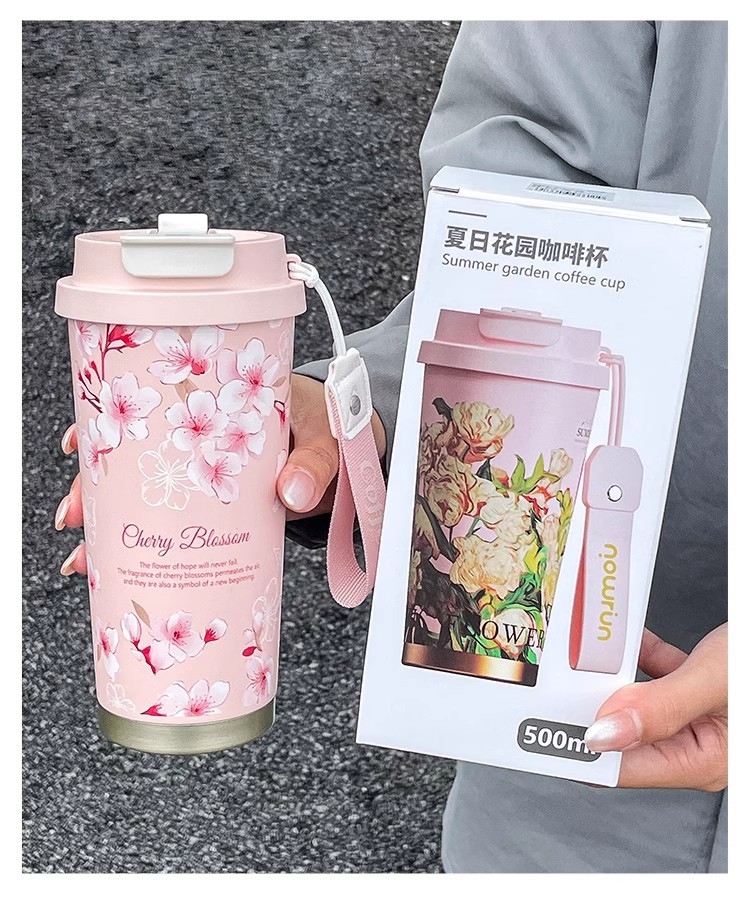 轻奢感保温杯冬季男士奶茶双饮口泡茶水杯女高颜值吸管礼品杯子详情11