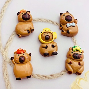 食玩甜甜圈DIY树脂饰品配件奶油胶挂件配饰儿童发夹发饰材料批发详情9