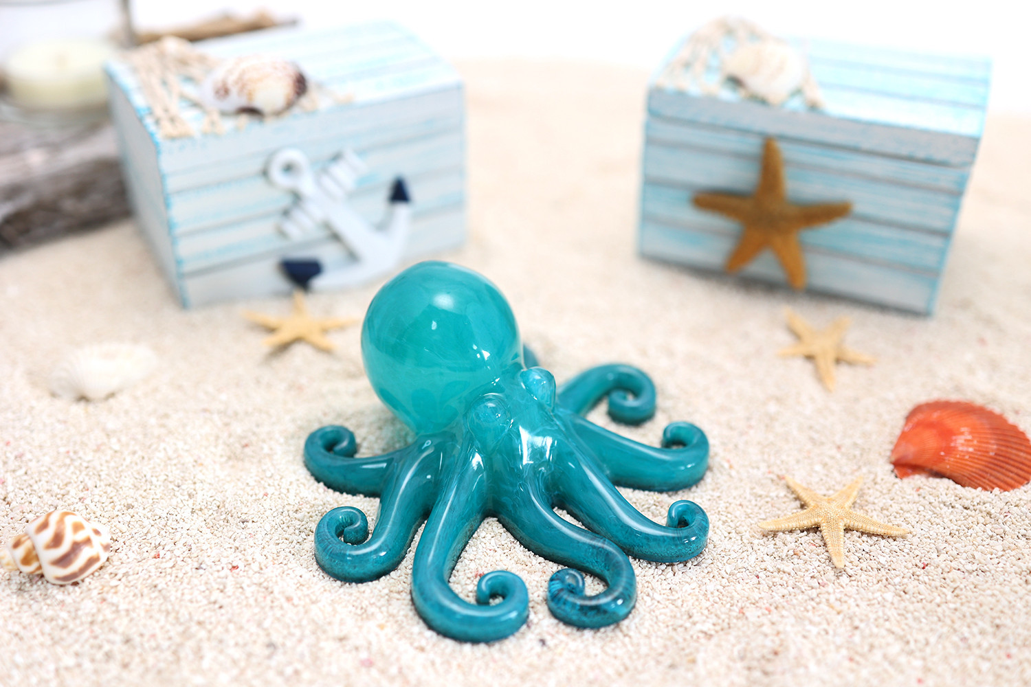DIY cristal goteo manualidades ocean pulpo octopuss espejo moldes de silicona epoxi decoraciones ideas hechas a mano materiales bolsas pic 16