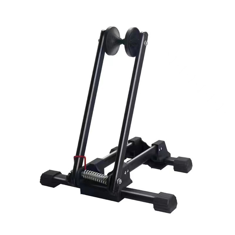 自行车立式停车架便携折叠式立车架单车收纳架公路车通用展示架详情9