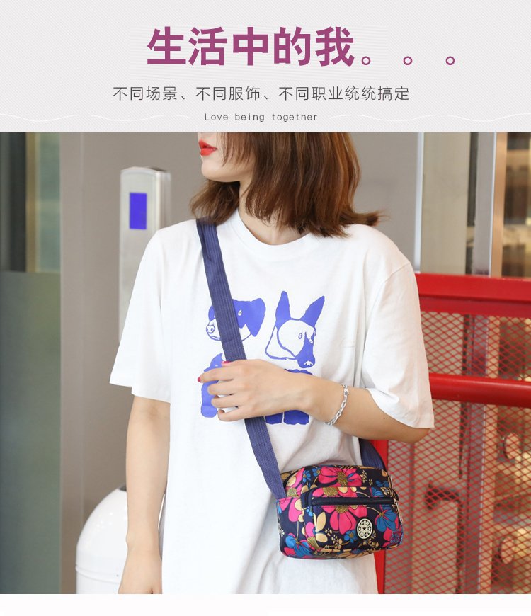 The manufacturer wholesals the new style of popular street stall supplies, casual and fashionable bags, and the new single-shoulder crossbody backpack for mommy pic 8