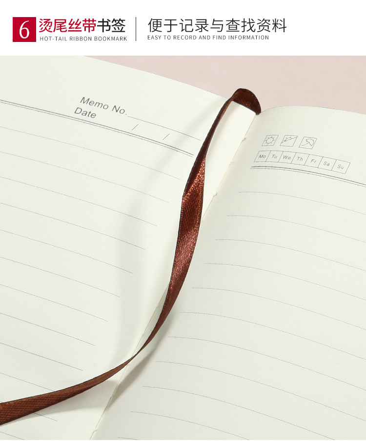 Customized creative a5 magnetic clasp business office notebook, thickened b5 notebook diary, customized logo pic 12